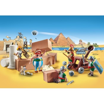 Playmobil Asterix Ο Νουμερομπίς Και Η Κατασκευή Του Παλατιού 71268 4008789712684