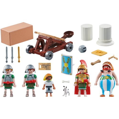 Playmobil Asterix Ο Νουμερομπίς Και Η Κατασκευή Του Παλατιού 71268 4008789712684