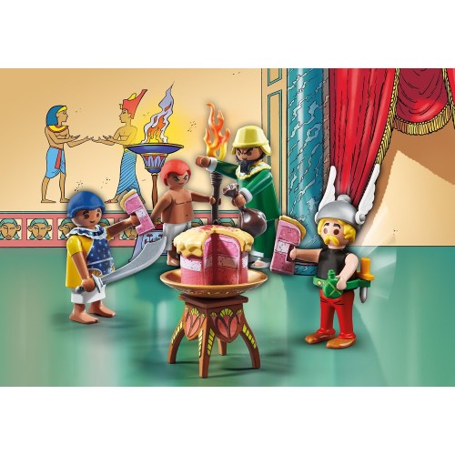 Playmobil Asterix Η Δηλητηριασμένη Τούρτα Του Πυραμιδονίς 71269 4008789712691