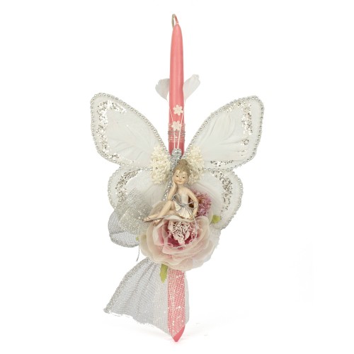 Λαμπάδες Decor Easter Candle Butterfly Fairy 23208 5207213232081