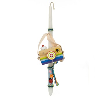 Λαμπάδες Decor Easter Candle Camera Kaleidoscope 23191 5207213231916