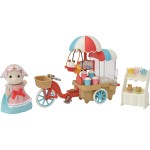 Epoch Sylvanian Families Popcorn Delivery Trike - Dollhouse Playset, Multicolor 5653 5054131056530