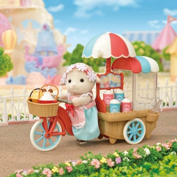 Epoch Sylvanian Families Popcorn Delivery Trike - Τρίκυκλο Ποδήλατο Για Ποπ Κορν 5653 5054131056530