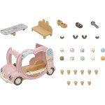 Epoch Sylvanian Families  Ice Cream Van - Dollhouse Playset, Multicolor 5651 5054131056516