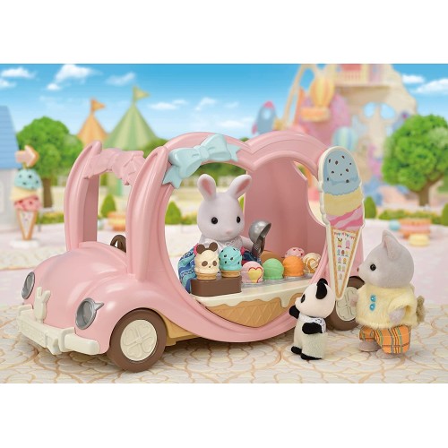 Epoch Sylvanian Families Ice Cream Van - Βανάκι Παγωτού 5651 5054131056516