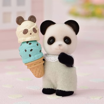 Epoch Sylvanian Families  Ice Cream Van - Dollhouse Playset, Multicolor 5651 5054131056516