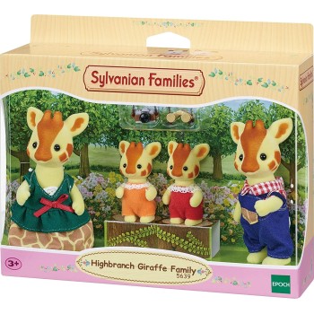 Epoch Sylvanian Families  Giraffe Family Figures For Dollhouse 5639 5054131056394