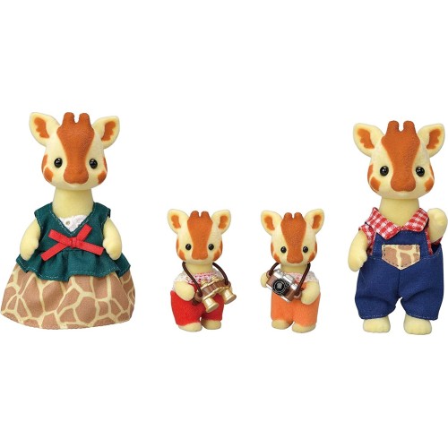 Epoch Sylvanian Families Highbranch Giraffe Family - Οικογένεια Καμηλοπαρδάλεων 5639 5054131056394