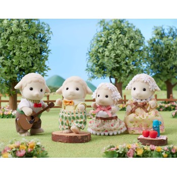 Epoch Sylvanian Families Sheep Family - Οικογένεια Προβάτων 5619 5054131056196