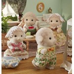 Epoch Sylvanian Families  Sheep Family - Dollhouse Playsets, Multicolor,4.8 X 3.6 5619 5054131056196