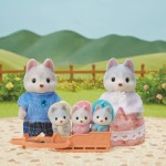Epoch Sylvanian Families  Husky Family - Dollhouse Playsets Multicolor,3 X 3.5 X 5636 5054131056363