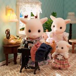Epoch Sylvanian Families  Goat Family Figures For Dollhouse Multicolor,16.99 X 19 5622 5054131056226