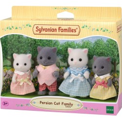 Epoch Sylvanian Families  Persian Cat Family Dolls, Multicolor And 5458 Persian C 5455 5054131054550