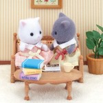 Epoch Sylvanian Families  Persian Cat Family Dolls, Multicolor And 5458 Persian C 5455 5054131054550