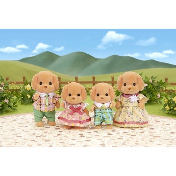 Epoch Sylvanian Families Toy Poodle Family - Οικογένεια Παιχνιδιάρικων Κανίς 5259 5054131052594