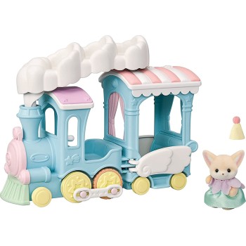 Epoch Sylvanian Families  Floating Cloud Rainbow Train - Dollhouse Playsets 5702 5054131057025
