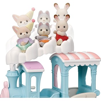 Epoch Sylvanian Families Floating Cloud Rainbow Train - Τρένο Ουράνιο Τόξο Με Συννεφάκι 5702 5054131057025