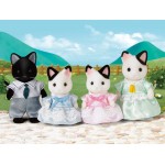 Epoch Sylvanian Families - Tuxedo Cat Family 5181 5054131051818