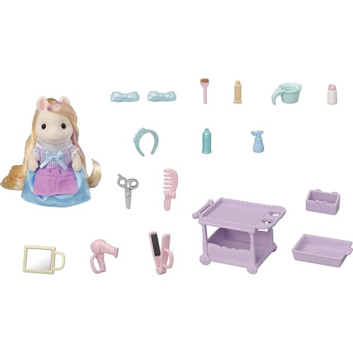 Epoch Sylvanian Families Ponys Hair Stylist Set - Σετ Κομμώτριας Πόνυ 5644 5054131056448
