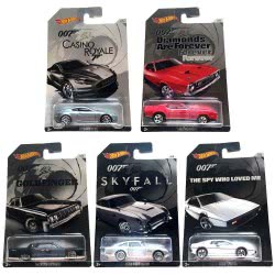 Mattel Hot Wheels James Bond Αυτοκινητάκια CGB72 887961061314