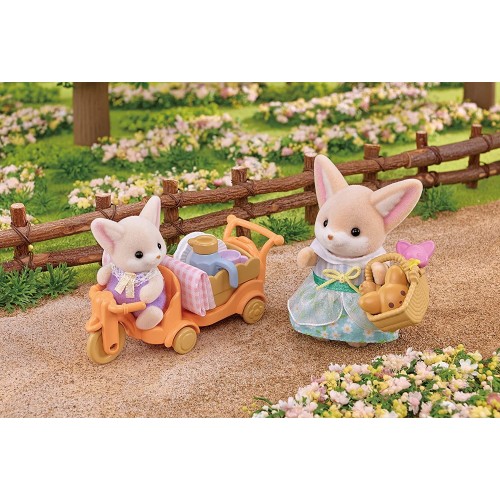 Epoch Sylvanian Families Sunny Picnic Se Σετ Πικνίκ Στη Λιακάδα - Αδερφή και Μωρό Αλεπουδάκι Φενεκ 5698 5054131056981