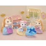 Epoch Sylvanian Families Princess Dress Up Set Σετ Ρούχων Πριγκίπισσας 5645 5054131056455