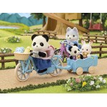 Epoch Sylvanian Families Cycle and Skate Set Panda Girl - Σετ Ποδήλατο Και Καρότσα Κοριτσάκι Πάντα 5652 5054131056523