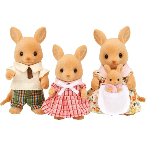 Epoch Sylvanian Families Kangaroo Family - Οικογένεια Καγκουρό 5272 5054131052723