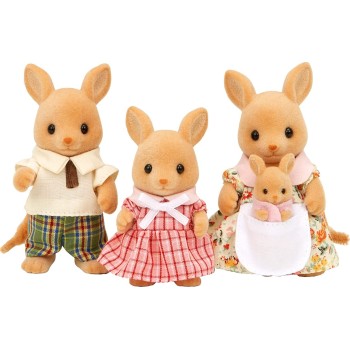 Epoch Sylvanian Families Kangaroo Family - Οικογένεια Καγκουρό 5272 5054131052723