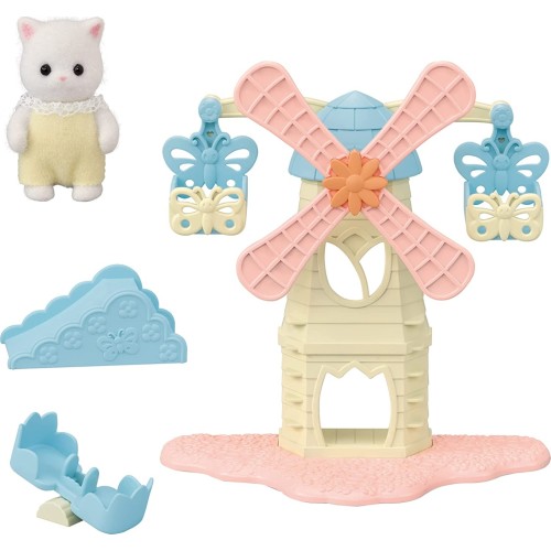 Epoch Sylvanian Families Baby Windmill Park - Πάρκο Με Ανεμόμυλο Για Μωρα 5526 5054131055267