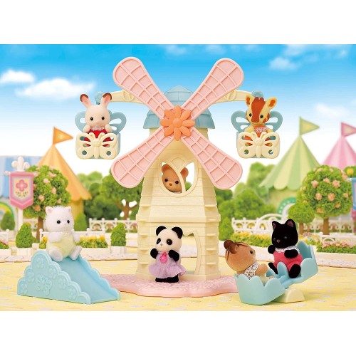 Epoch Sylvanian Families Baby Windmill Park - Πάρκο Με Ανεμόμυλο Για Μωρα 5526 5054131055267