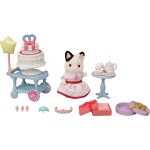 Epoch Sylvanian Families  Party Time Playset -Tuxedo Cat Girl- - Dollhouse Playse 5646 5054131056462