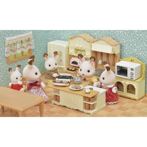 Epoch Sylvanian Families Kitchen Island - Πάγκος Κουζίνας 5442 5054131054420