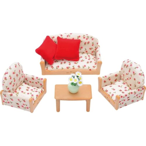 Epoch Sylvanian Families 3 Piece Suite - Καθιστικό 3 Τεμαχίων 4464 5054131044643