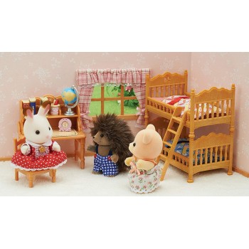 Epoch Sylvanian Families Childrens Bedroom Set - Σετ Παιδικό Υπνοδωμάτιο 5338 5054131053386