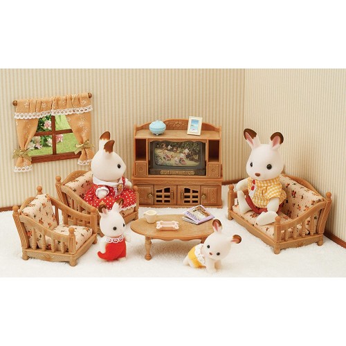 Epoch Sylvanian Families Comfy Living Room Set - Σετ Άνετο Σαλόνι 5339 5054131053393