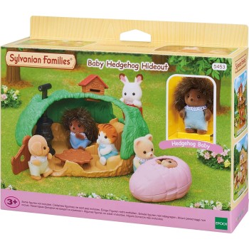 Epoch Sylvanian Families Baby Hedgehog Hideout - Η Κρυψώνα Του Μωρού Σκαντζόχοιρού 5453 5054131054536