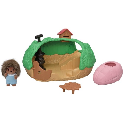 Epoch Sylvanian Families Baby Hedgehog Hideout - Η Κρυψώνα Του Μωρού Σκαντζόχοιρού 5453 5054131054536