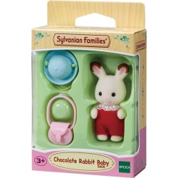 Epoch Sylvanian Families  Chocolate Rabbit Baby Figurine 5405 5054131054055