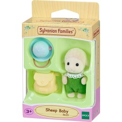 Epoch Sylvanian Families  Sheep Baby - Dollhouse Playsets, Multicolor,11.8 X 8 X 5620 5054131056202