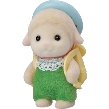 Epoch Sylvanian Families  Sheep Baby - Dollhouse Playsets, Multicolor,11.8 X 8 X 5620 5054131056202