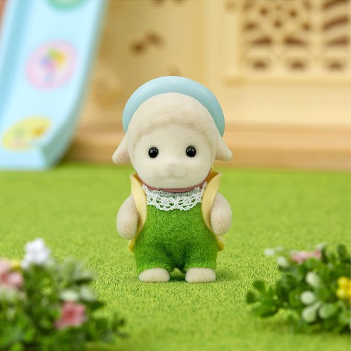 Epoch Sylvanian Families  Sheep Baby - Dollhouse Playsets, Multicolor,11.8 X 8 X 5620 5054131056202