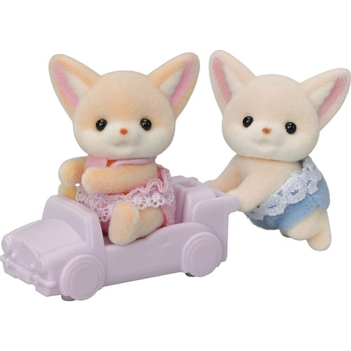 Epoch Sylvanian Families Fennec Fox Twins - Αλεπούδες Φενεκ Διδυμακια 5697 5054131056974