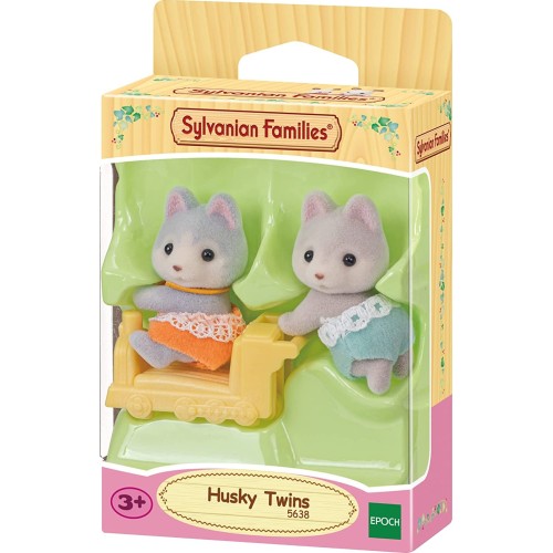 Epoch Sylvanian Families Husky Twins - Χάσκυ Διδυμακια 5638 5054131056387