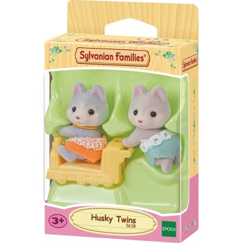 Epoch Sylvanian Families  Husky Twins - Dollhouse 5638 5054131056387