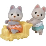 Epoch Sylvanian Families Husky Twins - Χάσκυ Διδυμακια 5638 5054131056387