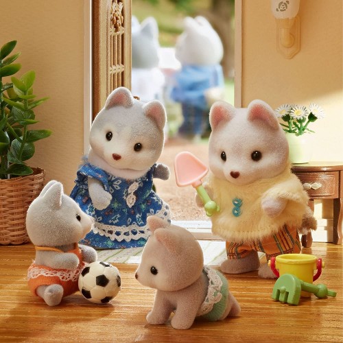 Epoch Sylvanian Families  Husky Twins - Dollhouse 5638 5054131056387