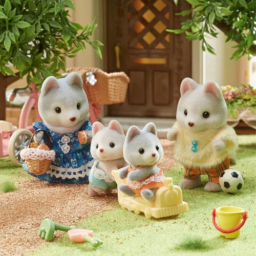 Epoch Sylvanian Families  Husky Twins - Dollhouse 5638 5054131056387