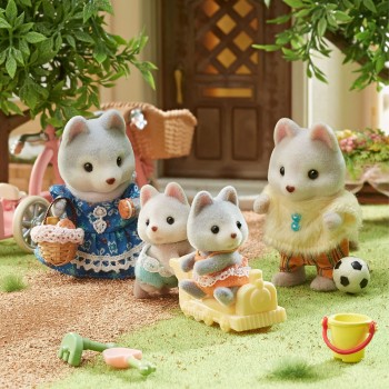 Epoch Sylvanian Families Husky Twins - Χάσκυ Διδυμακια 5638 5054131056387