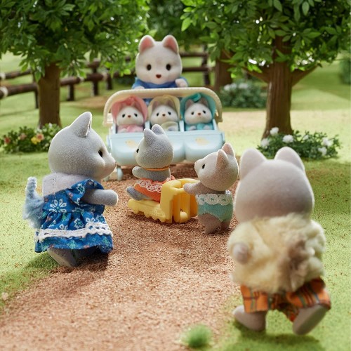 Epoch Sylvanian Families Husky Twins - Χάσκυ Διδυμακια 5638 5054131056387